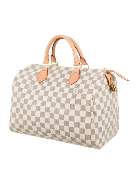 louis vuitton speedy 30 damier azur canvas|louis Vuitton Speedy 30 crossbody.